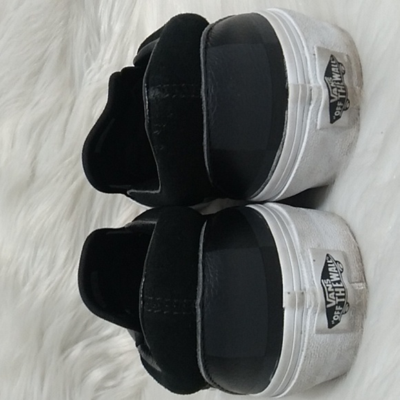 Like New Unisex Checkered Vans Shoes Sz.8 Womens Sz.9.5 Worn 1 or 2x Max - Picture 8 of 14